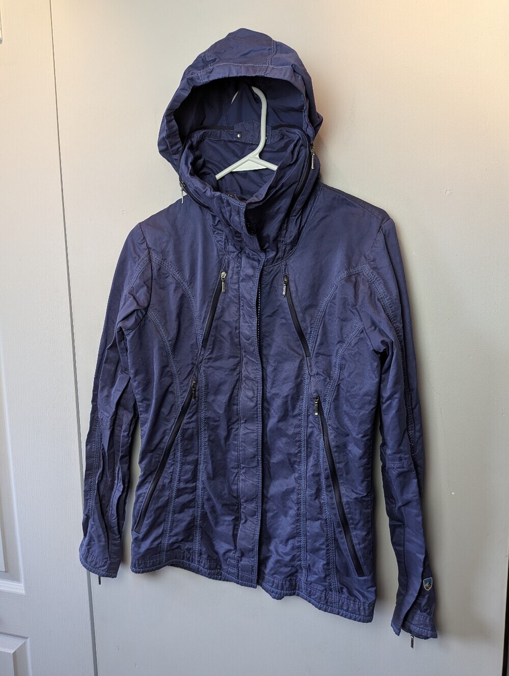 KUHL LENA Short Women Mid Season Coat Purple Color Size Small Outdoor